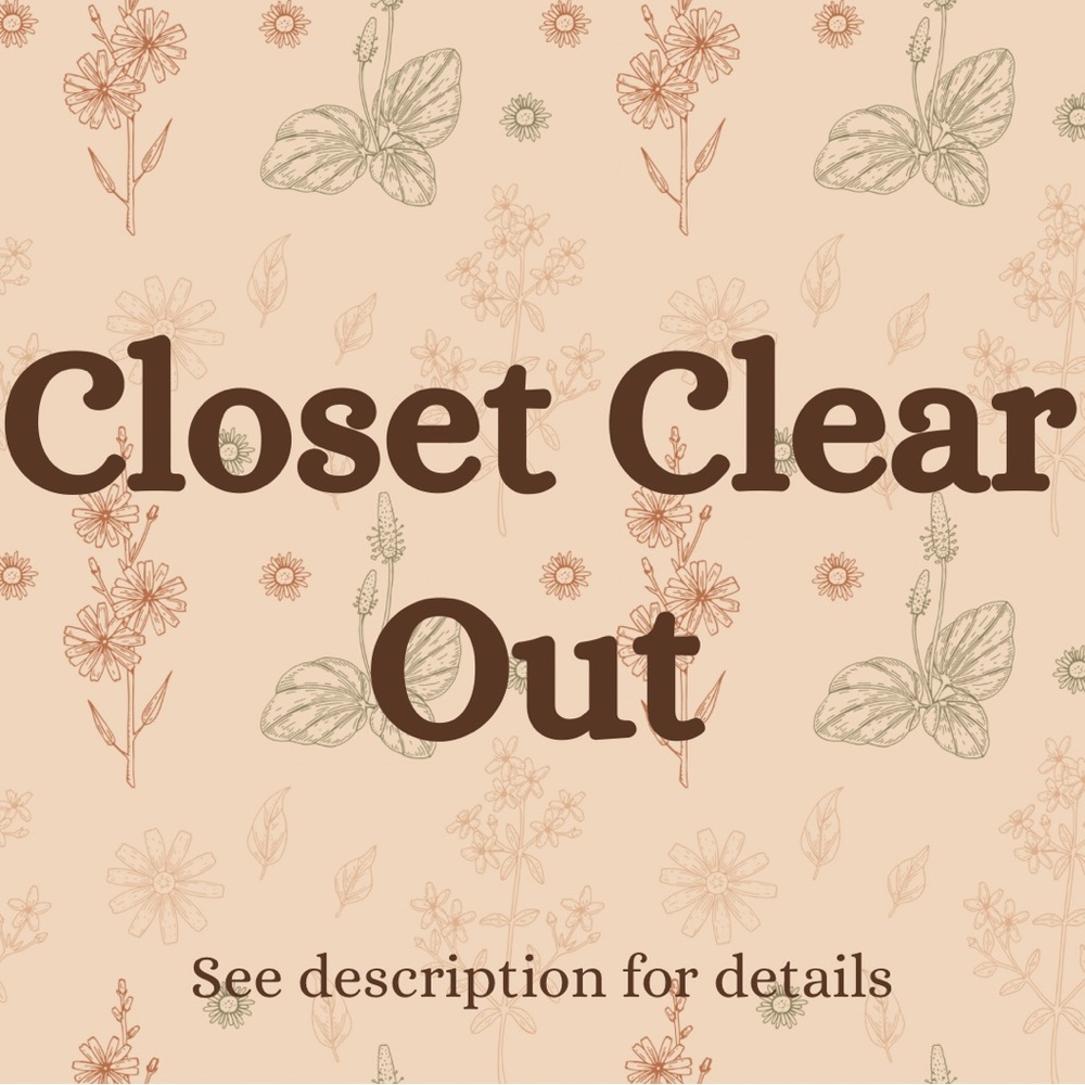 Closet Clear Out